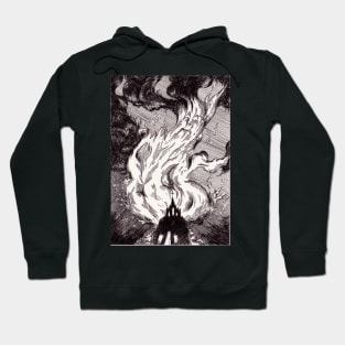 Raging flames Hoodie